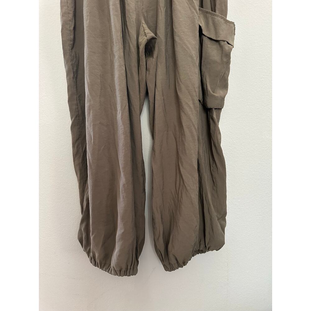 Anthropologie Bungee Parachute Pants Olive Green size 2X - Picture 8 of 12